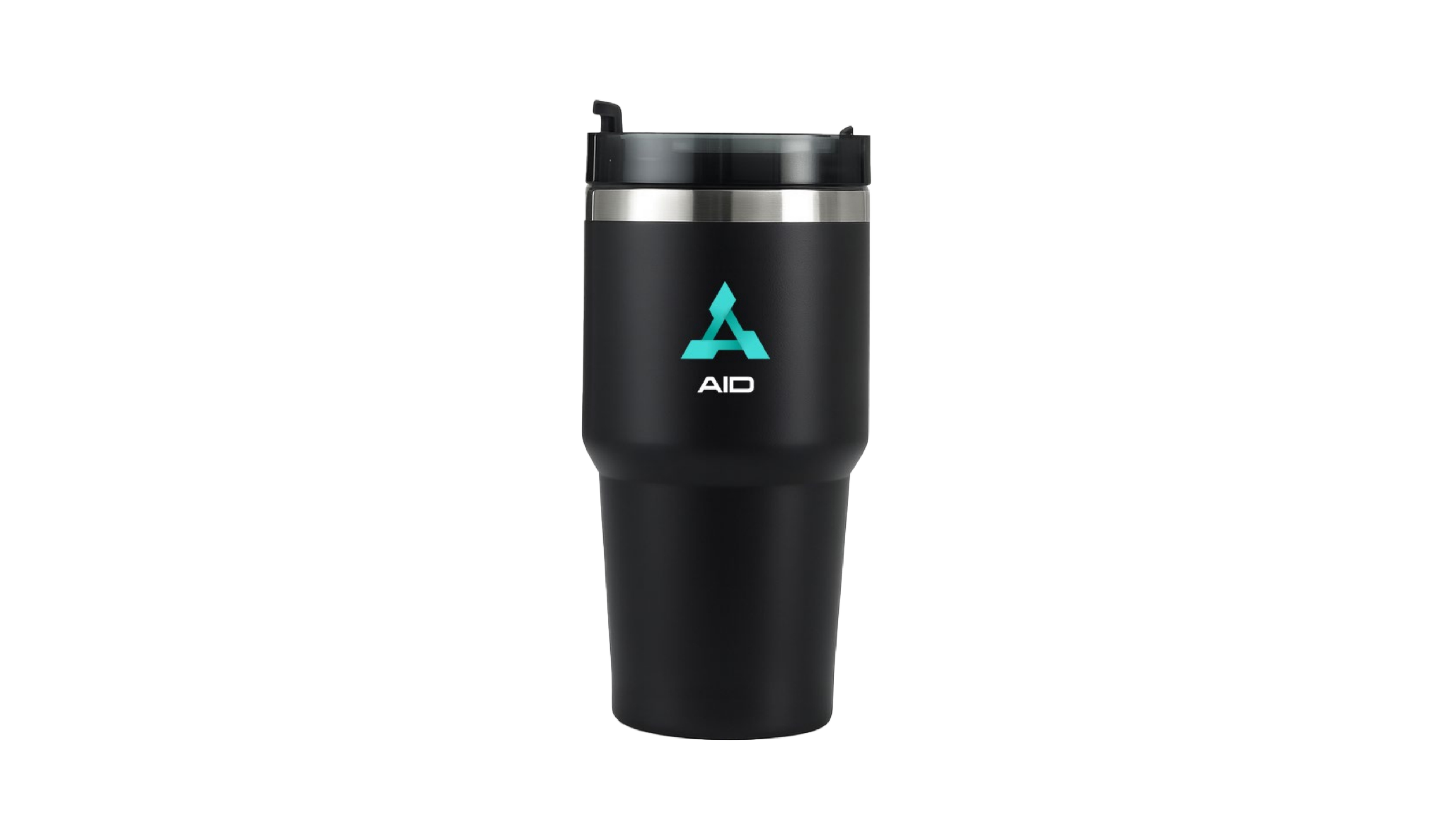 AID Black Stainless Steel Bottle